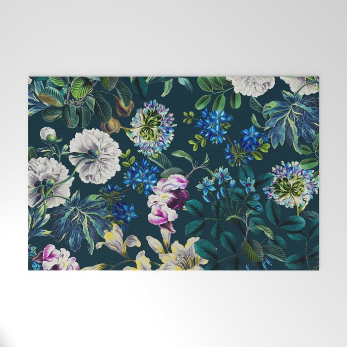 Chintzy Florals II Welcome Mat Gallery Image 1