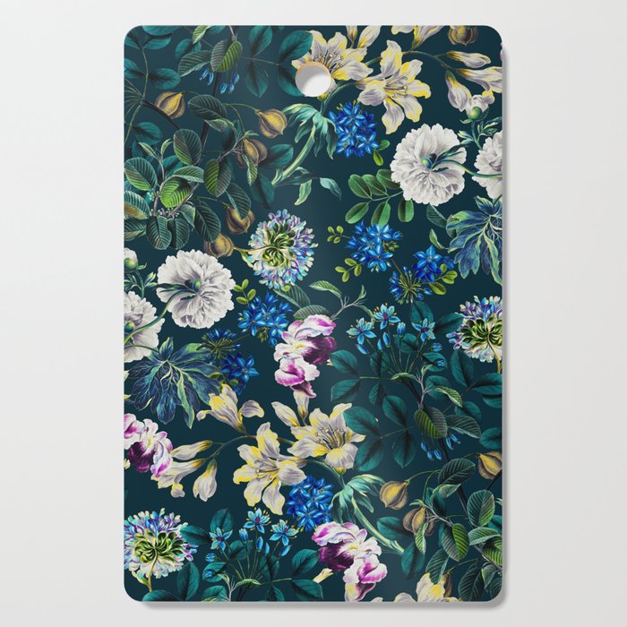 Chintzy Florals II Cutting Board Gallery Image 1