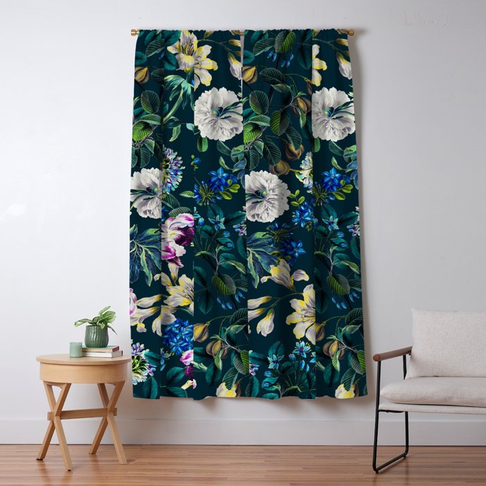Chintzy Florals II Window Curtain Gallery Image 5