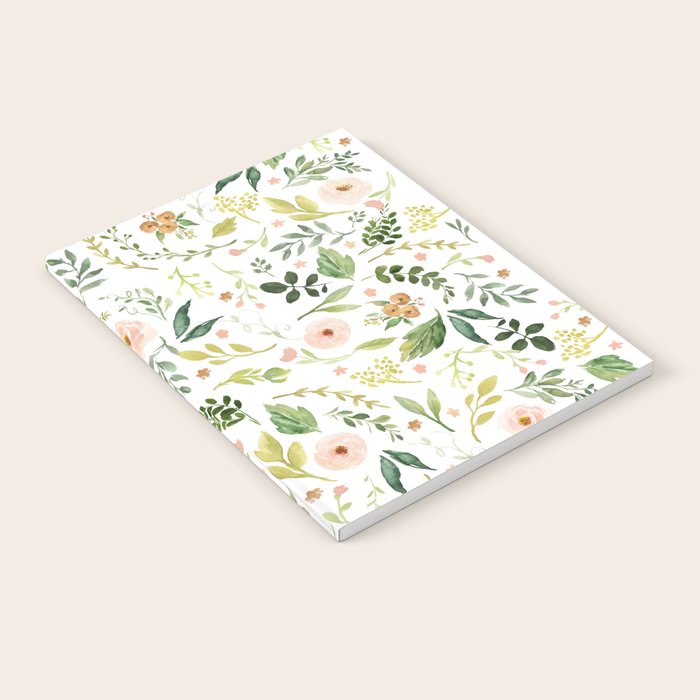 Botanical Spring Flowers Notebook Gallery Image 2