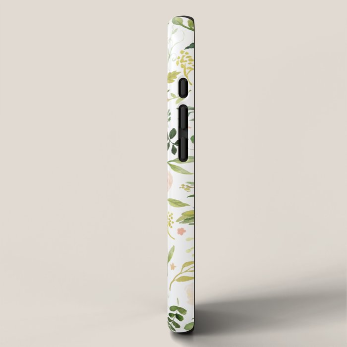 Botanical Spring Flowers iPhone Case Gallery Image 2