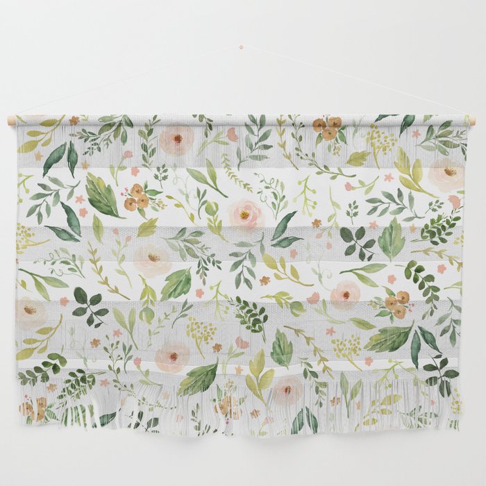 Botanical Spring Flowers Wall Hanging Gallery Image 1