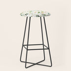 Botanical Spring Flowers Stool Gallery Image 1