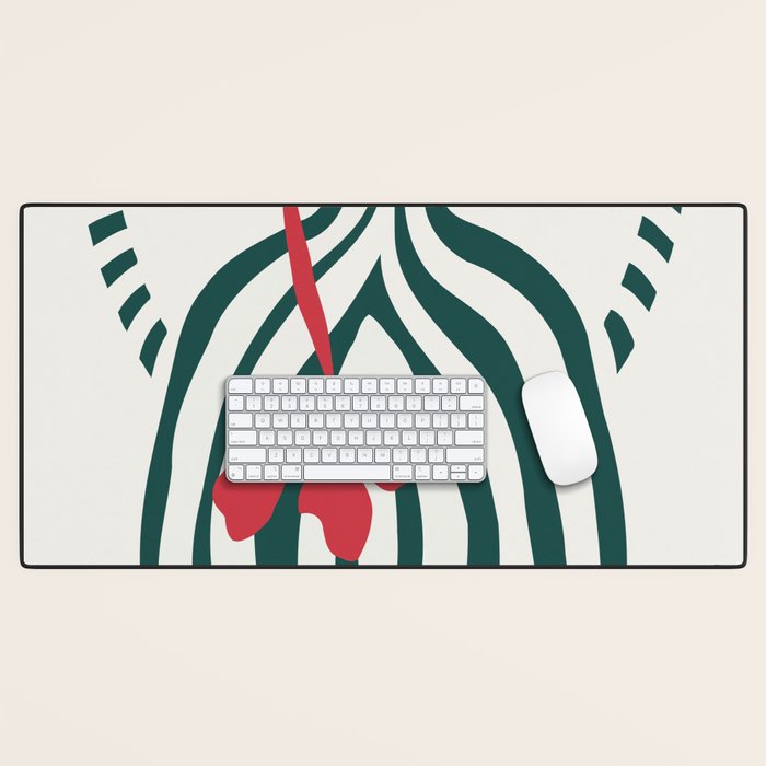 Minimalistic Vase 1 Desk Mat Gallery Image 1