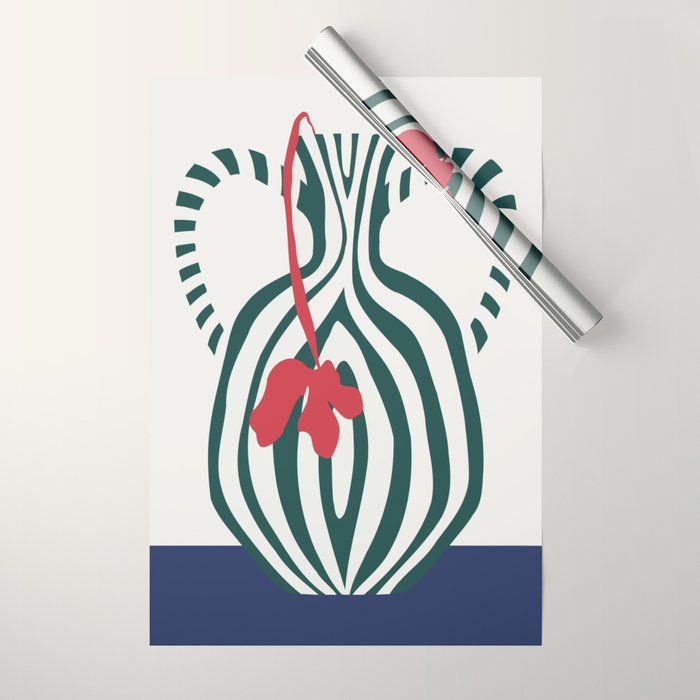 Minimalistic Vase 1 Wrapping Paper Gallery Image 1