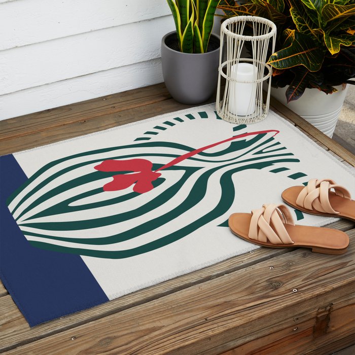Minimalistic Vase 1 Outdoor Rug Gallery Image 2