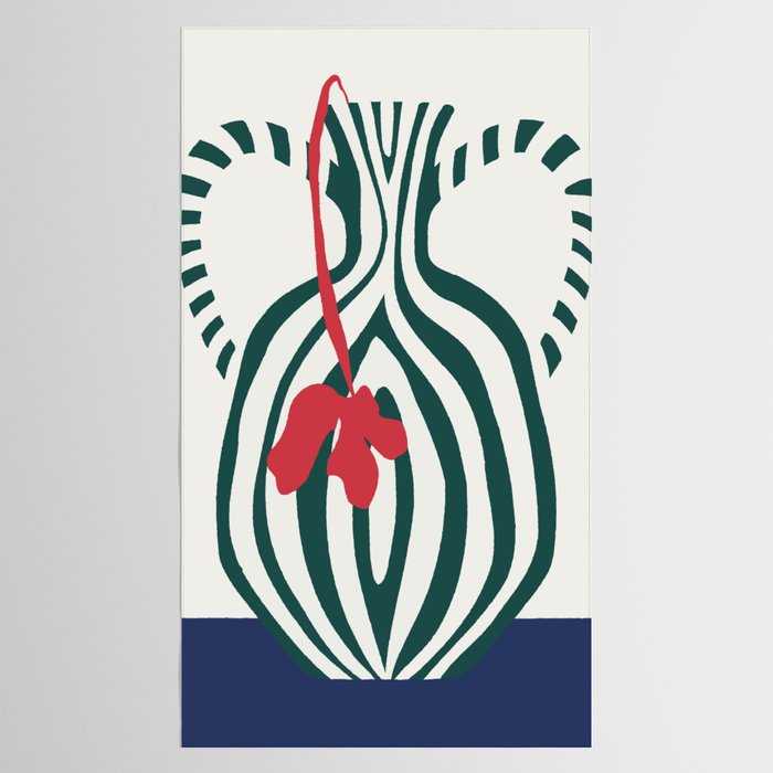 Minimalistic Vase 1 Tablecloth Gallery Image 2