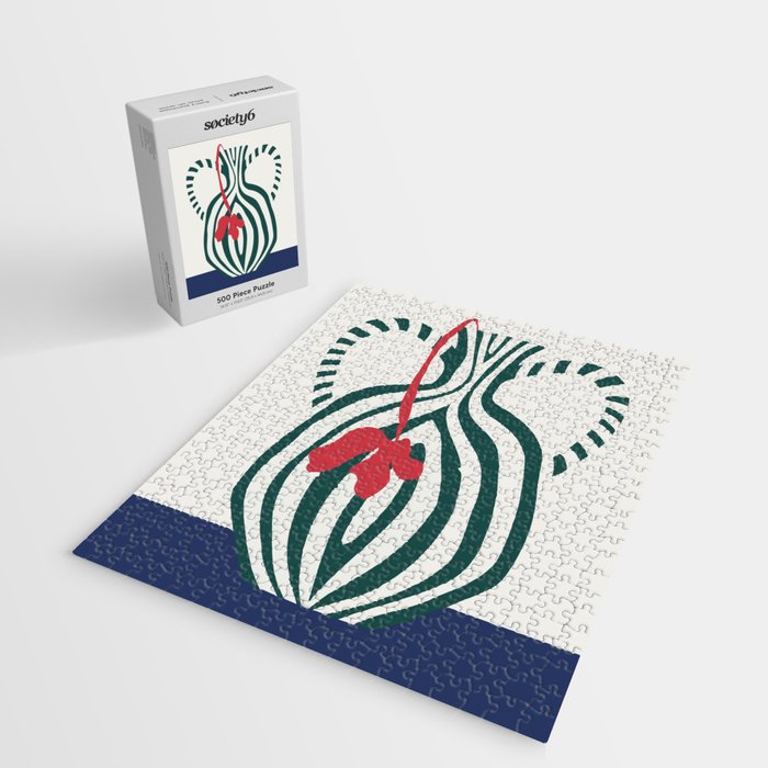 Minimalistic Vase 1 Jigsaw Puzzle Gallery Image 2