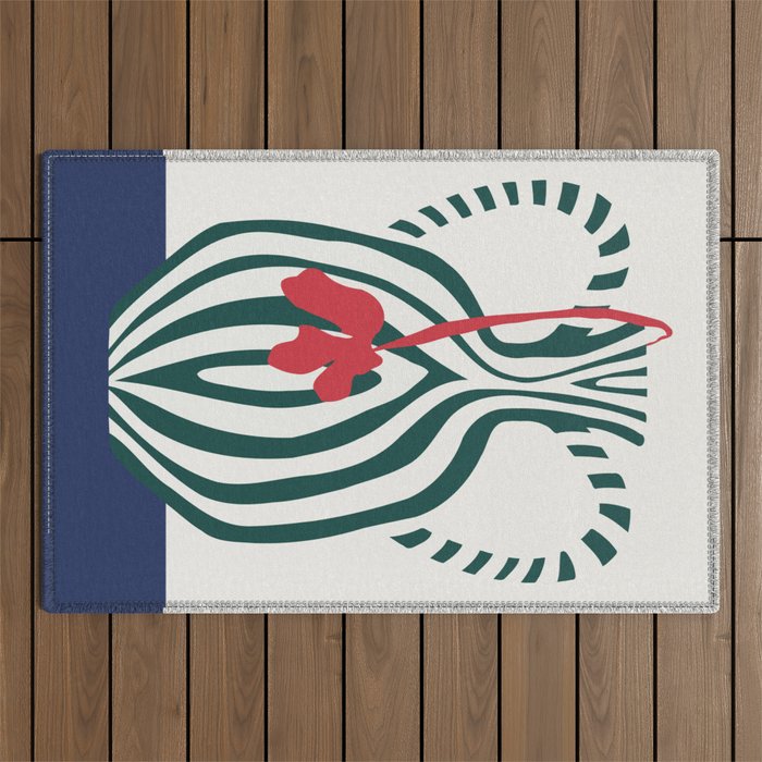 Minimalistic Vase 1 Outdoor Rug Gallery Image 1
