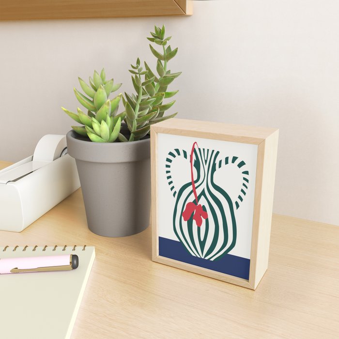 Minimalistic Vase 1 Mini Art Print Gallery Image 2