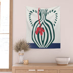 Minimalistic Vase 1 Wall Tapestry Gallery Image 2