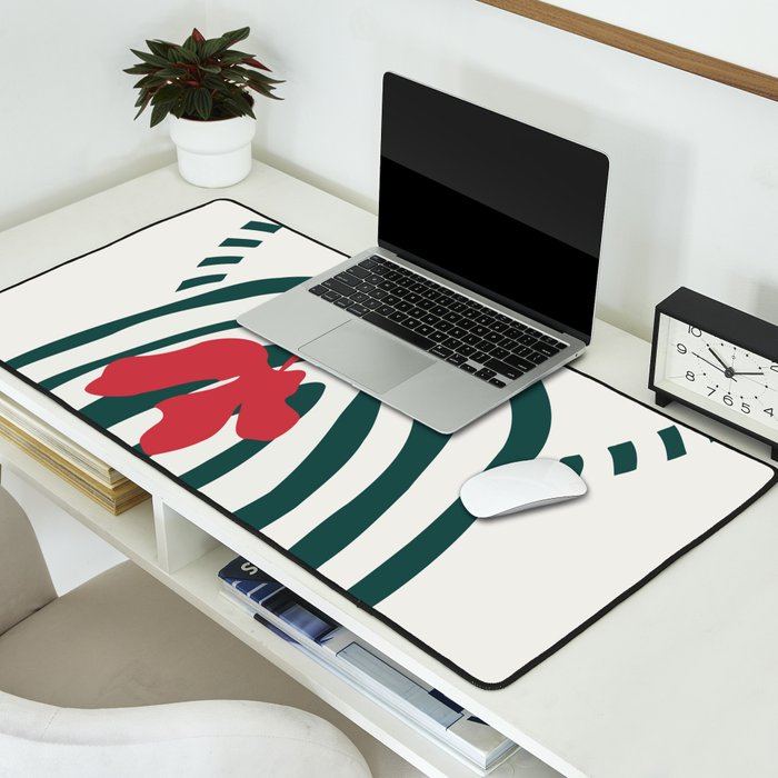 Minimalistic Vase 1 Desk Mat Gallery Image 2