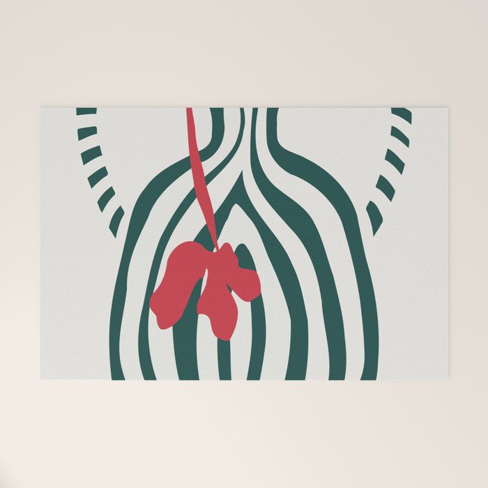 Minimalistic Vase 1 Welcome Mat Gallery Image 1