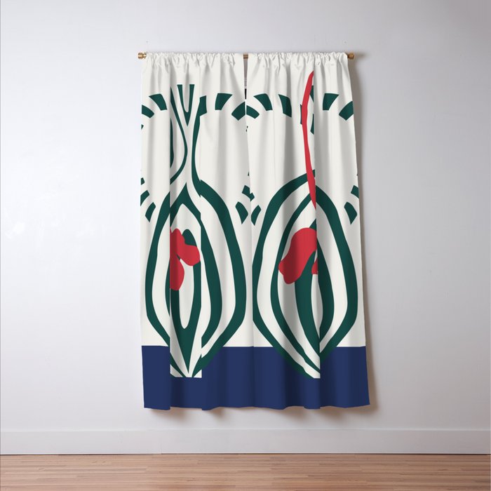 Minimalistic Vase 1 Window Curtain Gallery Image 3