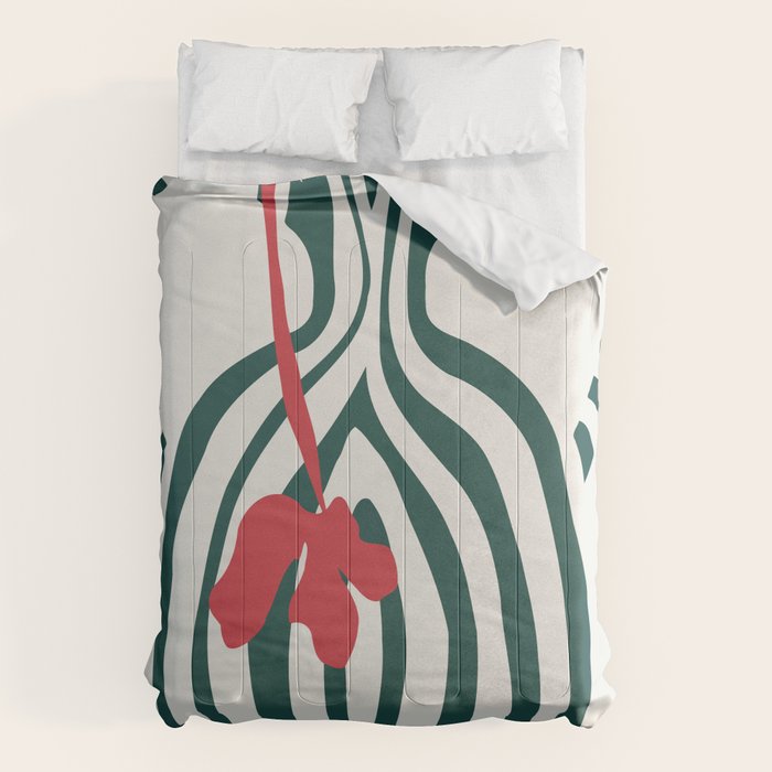 Minimalistic Vase 1 Comforter Gallery Image 6