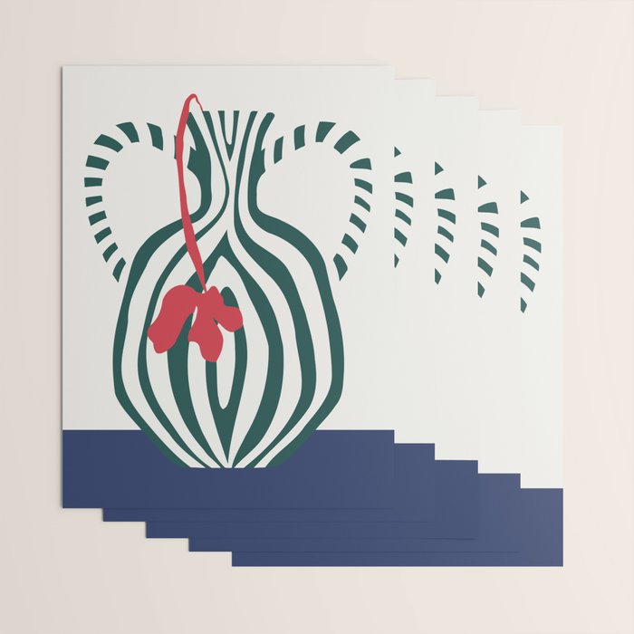 Minimalistic Vase 1 Wrapping Paper Gallery Image 3
