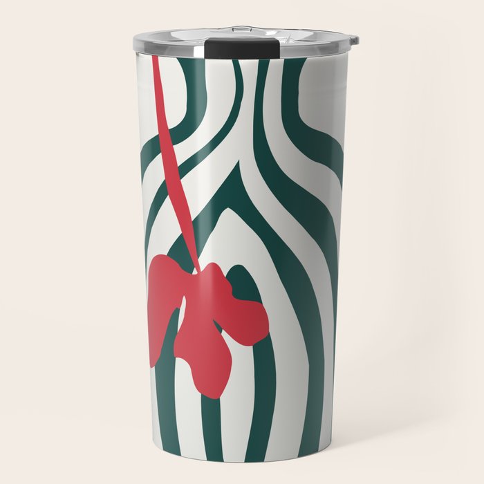 Minimalistic Vase 1 Travel Mug Gallery Image 1
