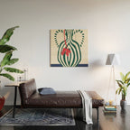 Minimalistic Vase 1 Wood Wall Art Gallery Image 2
