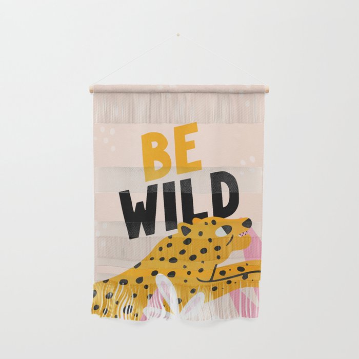 Be Wild: The Peach Edition Wall Hanging Gallery Image 1