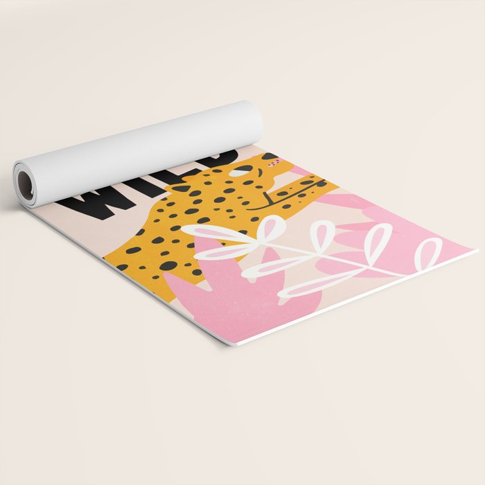 Be Wild: The Peach Edition Yoga Mat Gallery Image 2