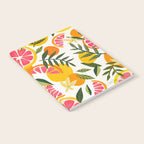 Grapefruit Blooms â Pink & White Notebook Gallery Image 2