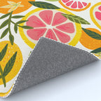 Grapefruit Blooms â Pink & White Rug Gallery Image 4
