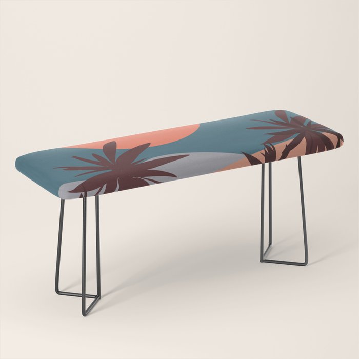 Abstract Landscape 13 Portrait Bench Gallery Image 1