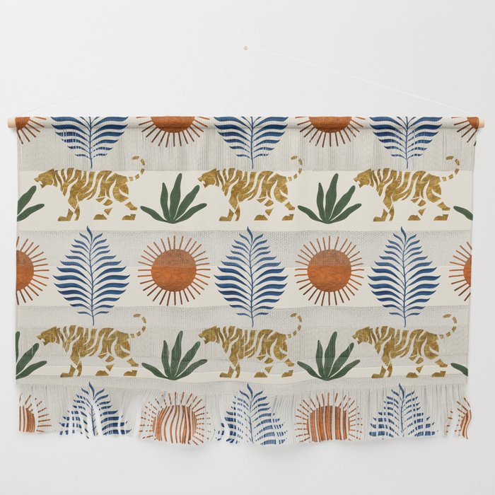 Jungle Tiger Print Wall Hanging Gallery Image 1