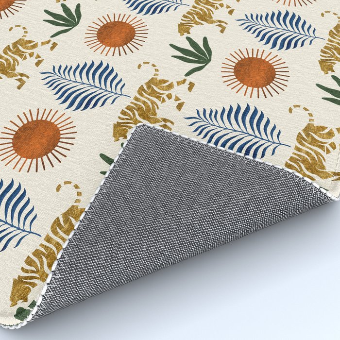 Jungle Tiger Print Rug Gallery Image 4
