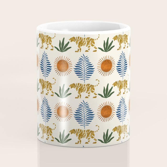 Jungle Tiger Print Coffee Mug Gallery Image 4
