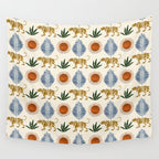 Jungle Tiger Print Wall Tapestry Gallery Image 4