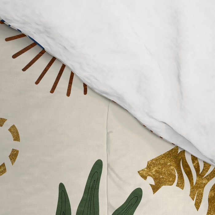 Jungle Tiger Print Comforter Gallery Image 4