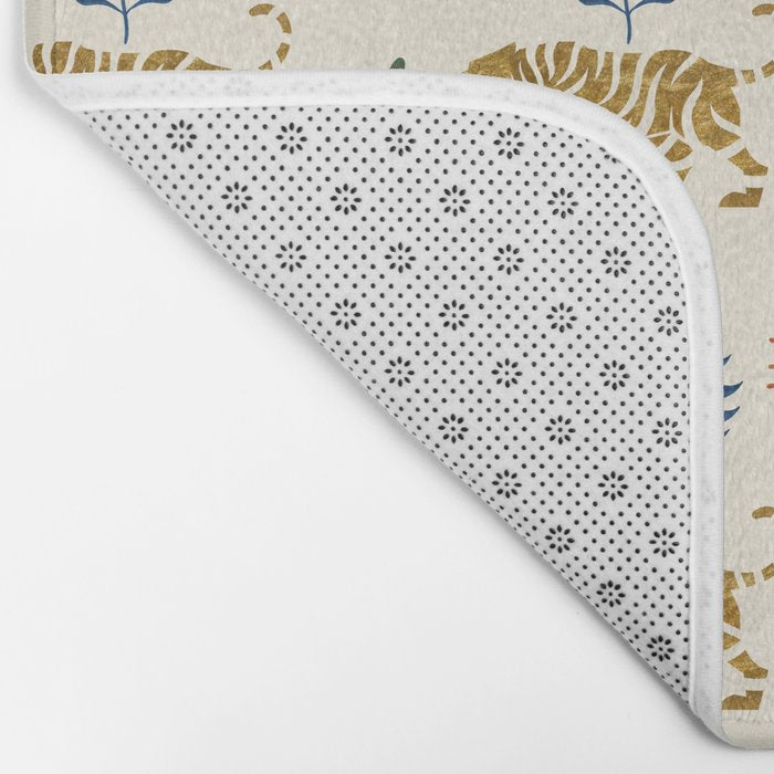 Jungle Tiger Print Bath Mat Gallery Image 2