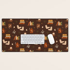 Cozy Night Reading Desk Mat Gallery Image 1