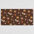 Cozy Night Reading Desk Mat Gallery Image 3