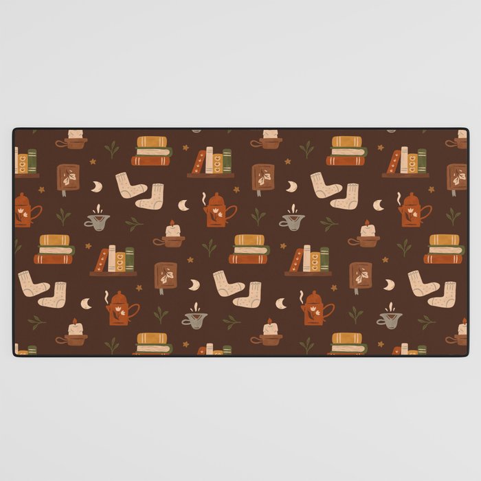 Cozy Night Reading Desk Mat Gallery Image 3