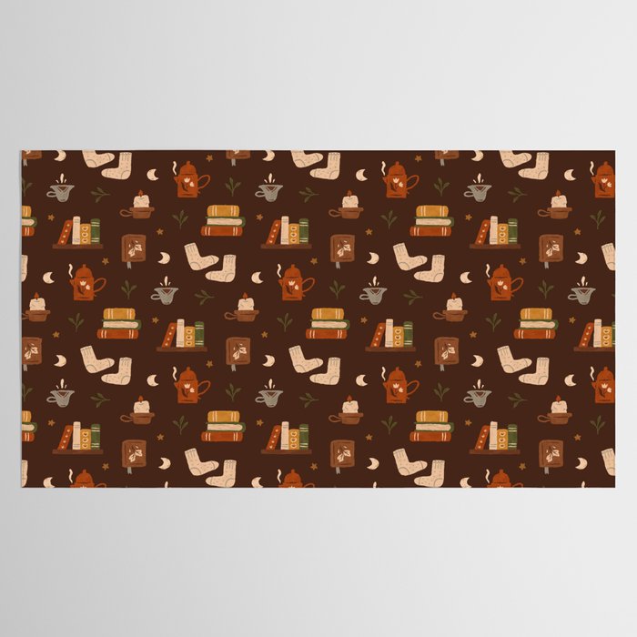 Cozy Night Reading Tablecloth Gallery Image 2