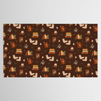 Cozy Night Reading Tablecloth Gallery Image 2