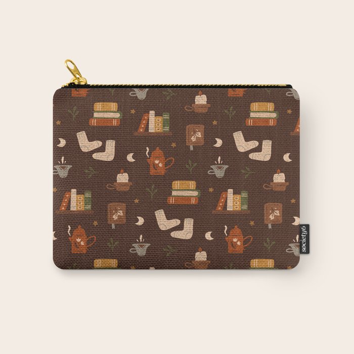 Cozy Night Reading Carry All Pouch Gallery Image 1