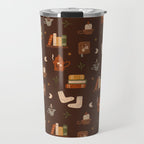 Cozy Night Reading Travel Mug Gallery Image 1