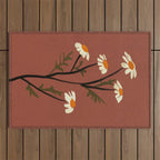Flowers 8 Outdoor Rug Gallery Image 1
