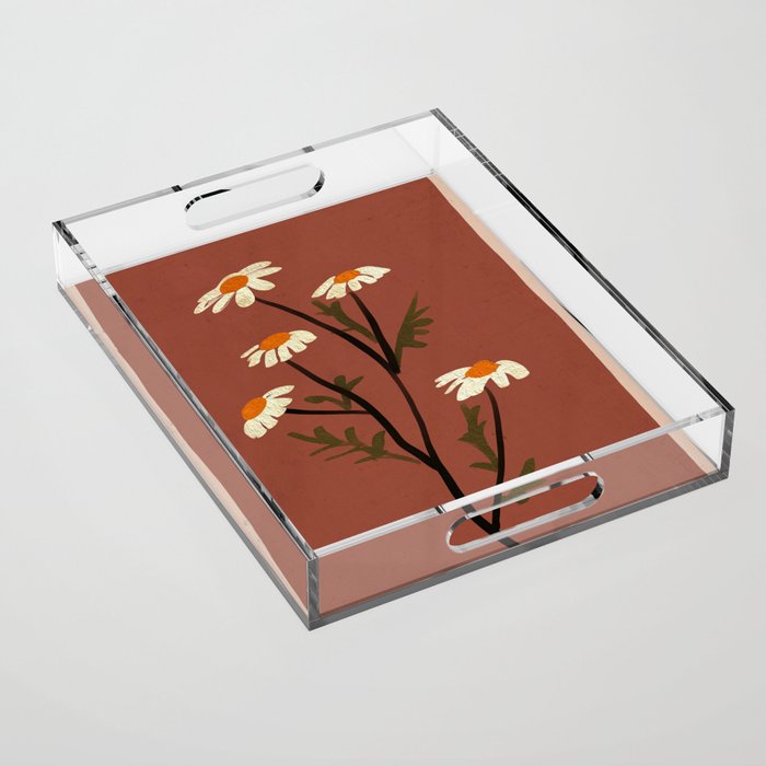 Flowers 8 Acrylic Tray Gallery Image 1