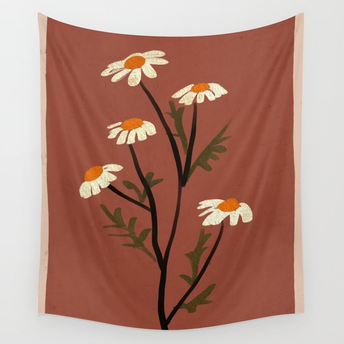 Flowers 8 Wall Tapestry Gallery Image 1