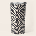 SWIRL Coal and Cream Travel Mug Gallery Image 2