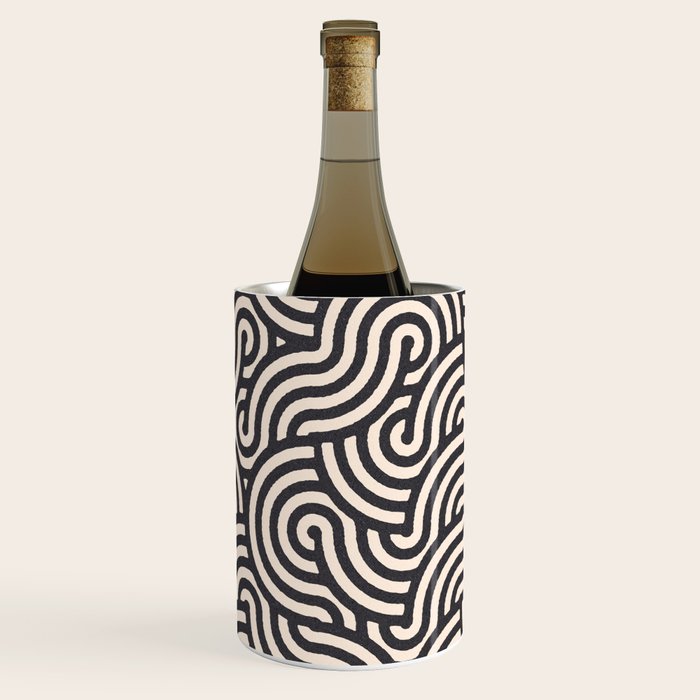 SWIRL Coal and Cream Wine Chiller Gallery Image 2