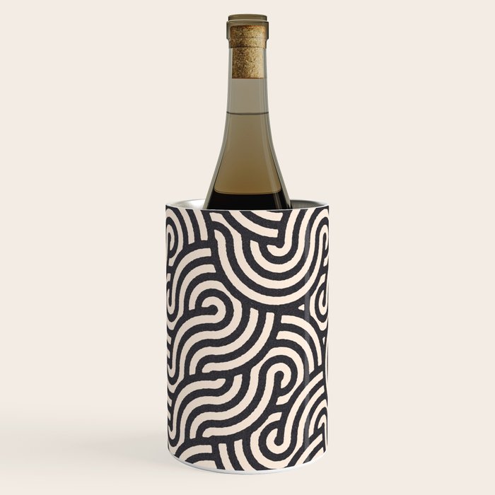 SWIRL Coal and Cream Wine Chiller Gallery Image 1