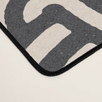 SWIRL Coal and Cream Desk Mat Gallery Image 4