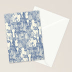just cattle classic blue pearl Stationery Card Gallery Image 2