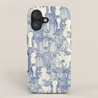 just cattle classic blue pearl iPhone Case Gallery Image 1