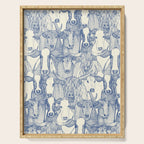 just cattle classic blue pearl Serving Tray Gallery Image 1